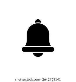 notification bell interface icon vector