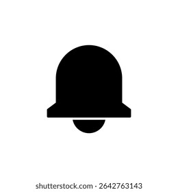 notification bell interface icon vector