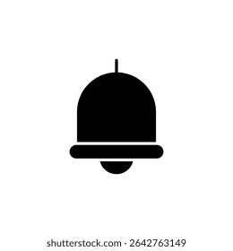 notification bell interface icon vector