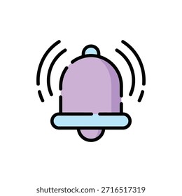 Un timbre de notificación que representa las alertas y los Actualizar de Suscripción para los App.