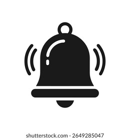 Notification Bell Ringing vector Icon