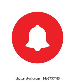 notification bell sign icon vector