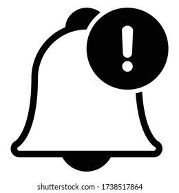 Notification Bell | Silent | Vector Icon