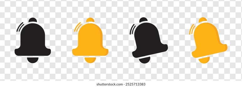 notification bell vector icons vector design illustration isolated background