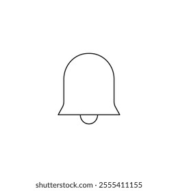 Notification bell vector icons. Incoming message.