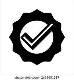 Notification Check Mark Color  Flat Line Icons 