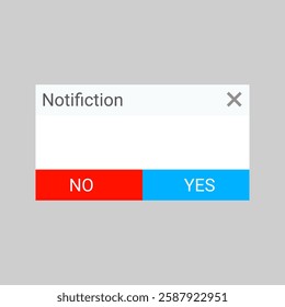 Notification Dialog Box, Notification Pop-up
