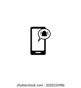 Notification. Digital communication. Instant messenger, notification mobile smartphone for chatting in social media. Landing page, template, web, banner, homepage.