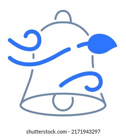 notification empty state single isolated icon with outline style