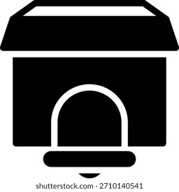 notification glyph icon illustration vector