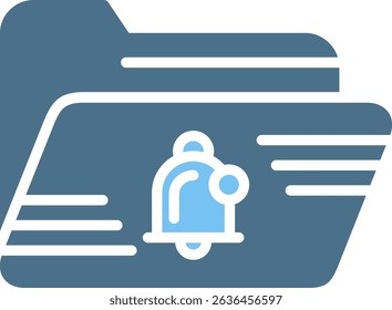 Notification Glyph Two Colour Icon