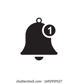 NOTIFIZIERUNGSSYMBOL, ALARMSYMBOL-VEKTORILLUSTRATION