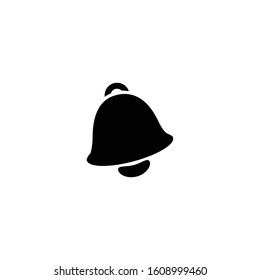 Notification icon. Bell symbol. Logo design element