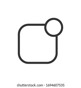 Notification icon. Notification button symbol modern, simple, vector, icon for website design, mobile app, ui. Vector Illustration
