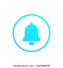 Notification icon in circle