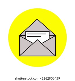 icono de notificación, concepto de ui, icono del vector de ilustración de notificación. tendencia de estilo plano diseño gráfico logotipo moderno en segundo plano