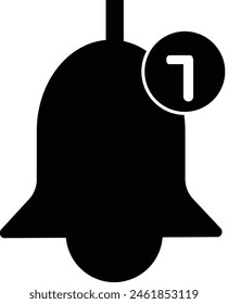 Diseño de icono de notificación eps 10.