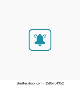 notification icon graphic element. Illustration template design
