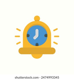notification icon, isolated flat color ramadan icon set