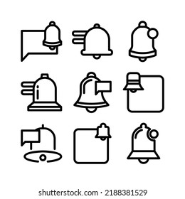 notification icon or logo isolated sign symbol vector illustration - Collection of high quality black style vector icons
