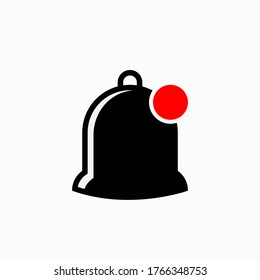 Notification Icon. Reminder Symbol for Design, Presentation, Website or Apps Elements - Vector.
