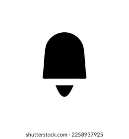 Notification icon. Simple style social media poster background symbol. Notification brand logo design element. Notification t-shirt printing. vector for sticker.