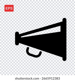 Ícone de notificação, ícone de alto-falante, ícone de anúncio, EPS formato ícone de vetor arquivo de ilustração