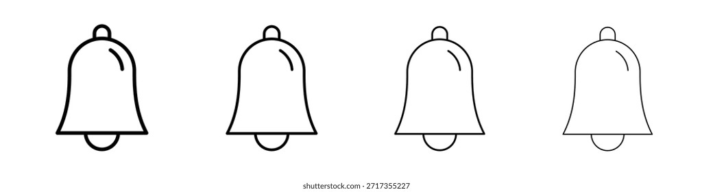 Conjunto de pictogramas de icono de notificación
