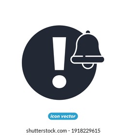 Notification icon. Notification symbol template for graphic and web design collection logo vector illustration