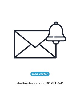 Benachrichtigungssymbol. Meldesymbol-Vorlage für Grafik- und Webdesign-Kollektion, Vektorgrafik