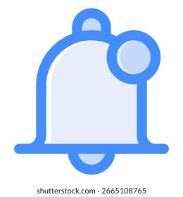 Símbolo de icono de notificación. Ilustración vectorial.