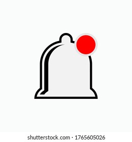 Icono de notificación. Símbolo de interfaz de usuario - Vector.