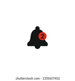 Notification icon vector