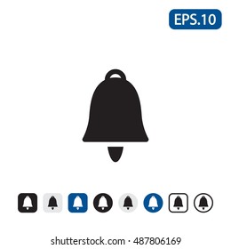 Notification icon. Vector illustration.