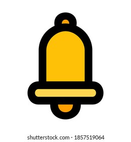 Benachrichtigungssymbol im vollen Zeilenstil für alle Projekte, Verwendung für die Präsentation mobiler App auf der Website
