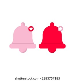 Icono de notificación. Ilustración aislada del vector