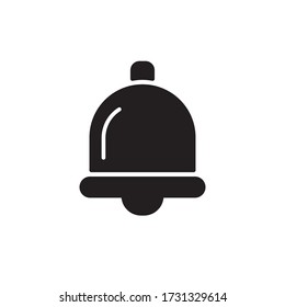 vector de icono de notificación. aislado en fondo blanco
