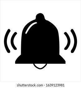 Notification icon vector, material design, Social Media element, User Interface sign, EPS, UI, Image, Illustration. 