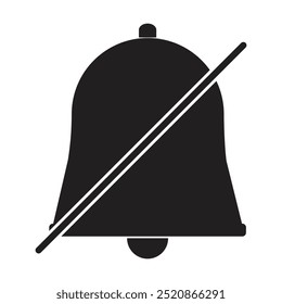 notification icon vector on white background