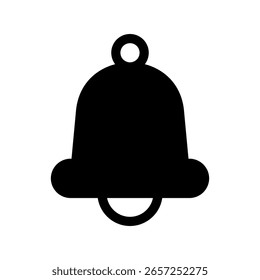 Icono de notificación Ilustración de diseño de símbolo de Vector