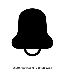 Icono de notificación Ilustración de diseño de símbolo de Vector