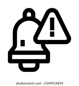 icono de notificación para tu sitio web, móvil, presentación y diseño de logotipo.