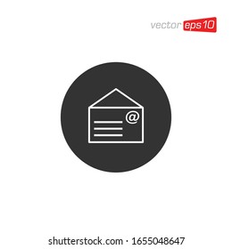Notification Message or Email Icon Logo Design