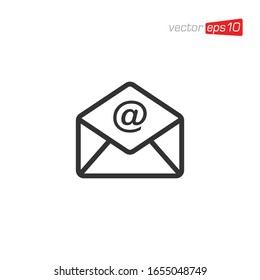 Notification Message or Email Icon Logo Design