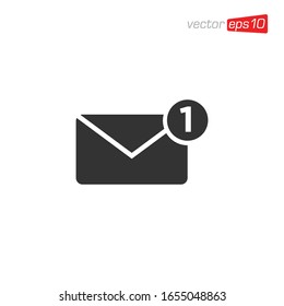 Notification Message Or Email Icon Logo Design