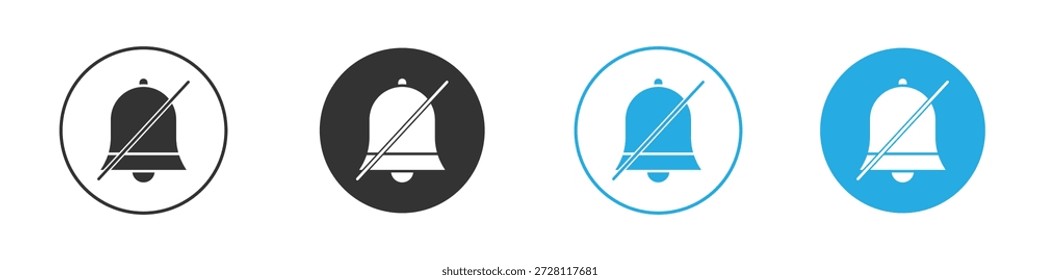 Notificación de icono. ilustración simple diseño gráfico doodle negro