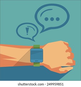 Notification on Smart watch