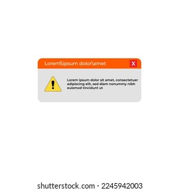 The Notification pop up. Isolated Vector Illustration. Boxes Template for Iphone. windows xp. windows notification. Microsoft Word .doc Microsoft Excel xls powerpoint ppt