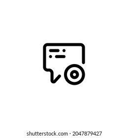 Meldungs-Shopping-Mobile-Service-Zahlungsübersicht, Symbol, Logo und Vektorgrafik