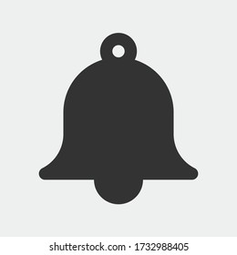 signo de ilustración de icono de vector de notificación para web y diseño